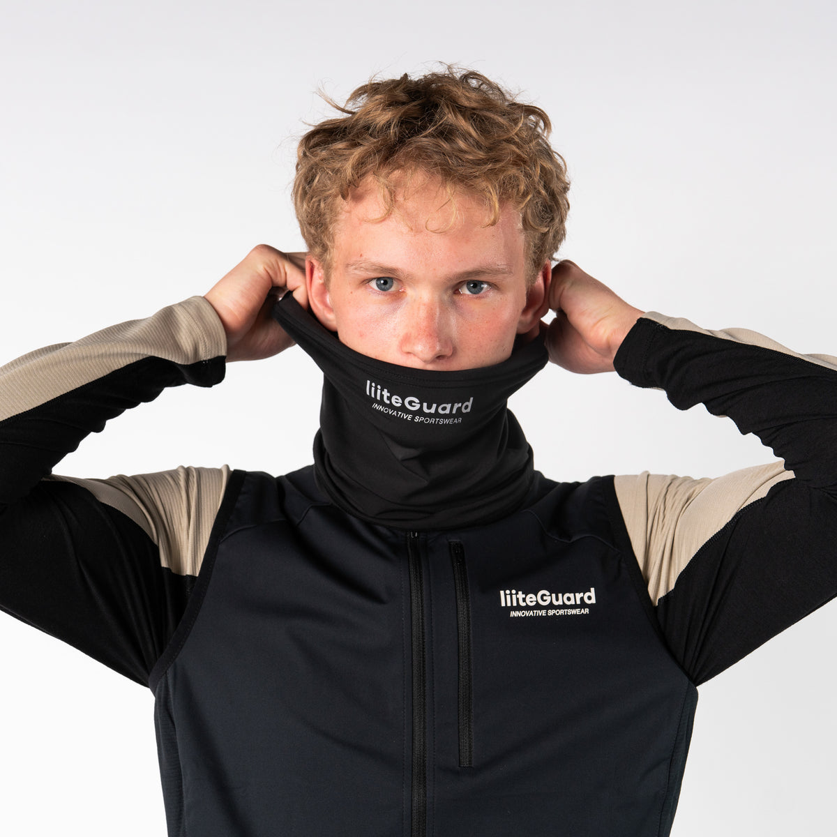 liiteGuard RUNNING NECK GAITER Accessories Black