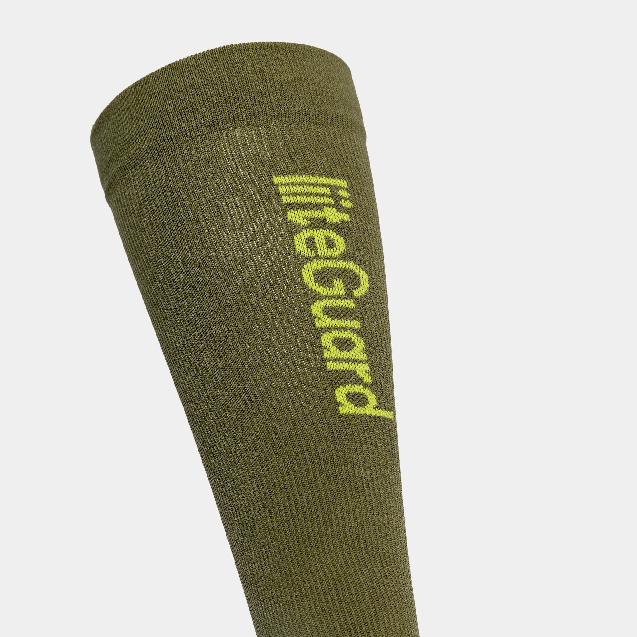 liiteGuard SHIN-TECH GRIP RUNNING SOCK Long socks Dusty Green