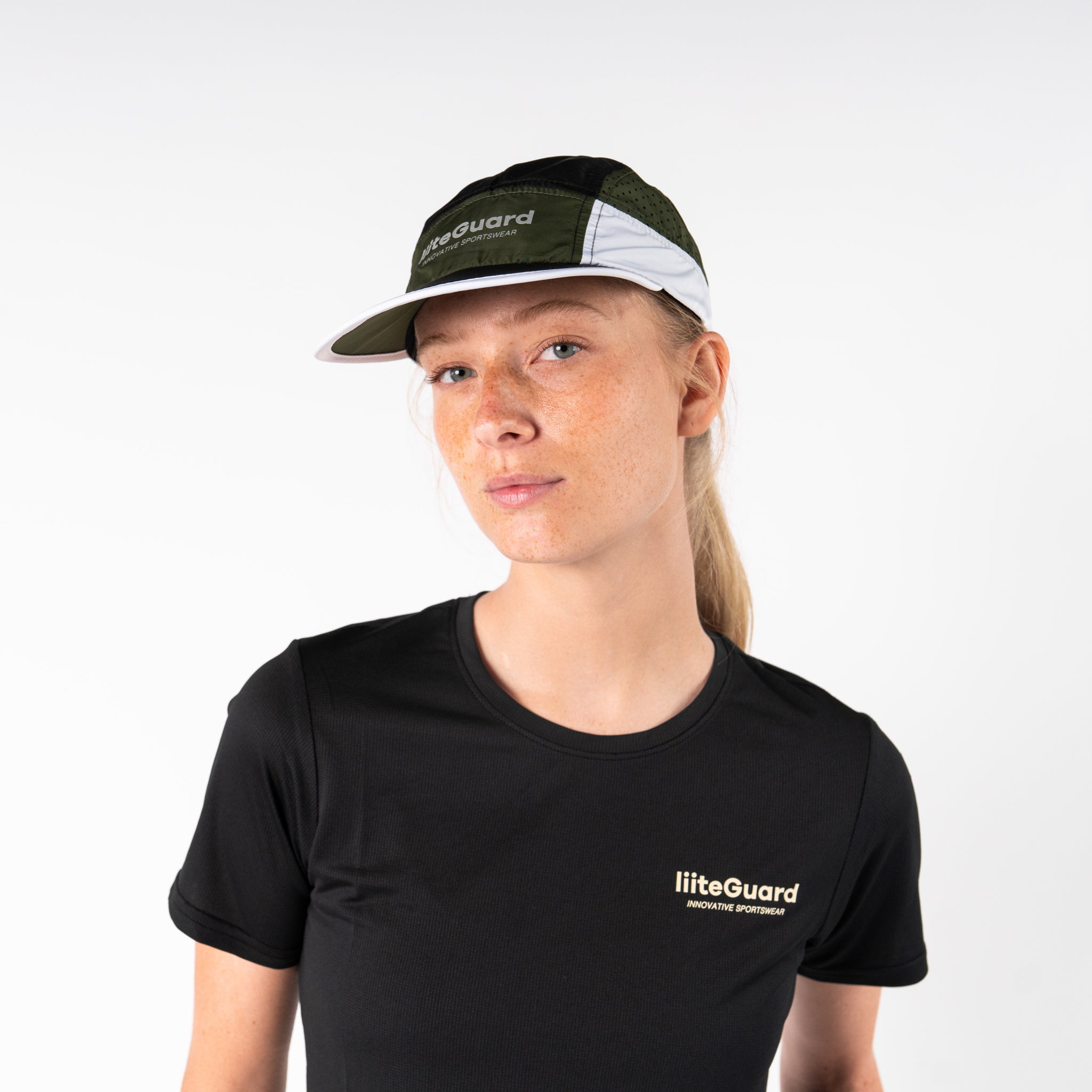 liiteGuard TRAIL RUNNING CAP Caps Army Green Mix